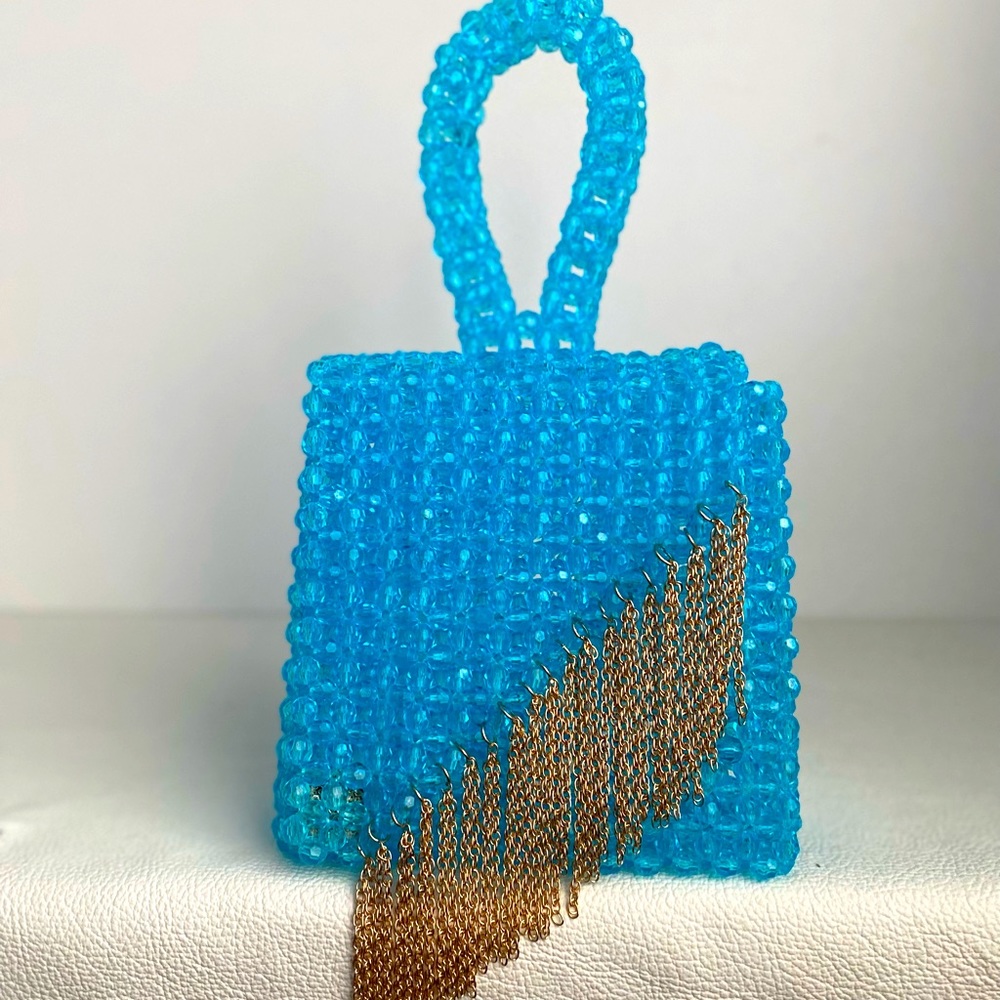 Mini bead bag